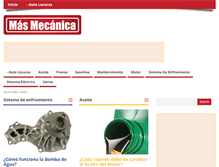 Tablet Screenshot of masmecanica.com